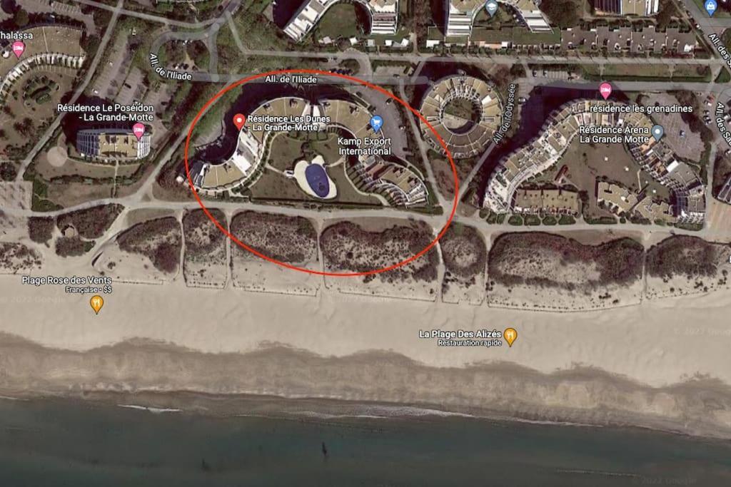 *Les Dunes, 50 M Des Plages, Clim, Netflix,4 Pers* La Grande Motte Exterior photo
